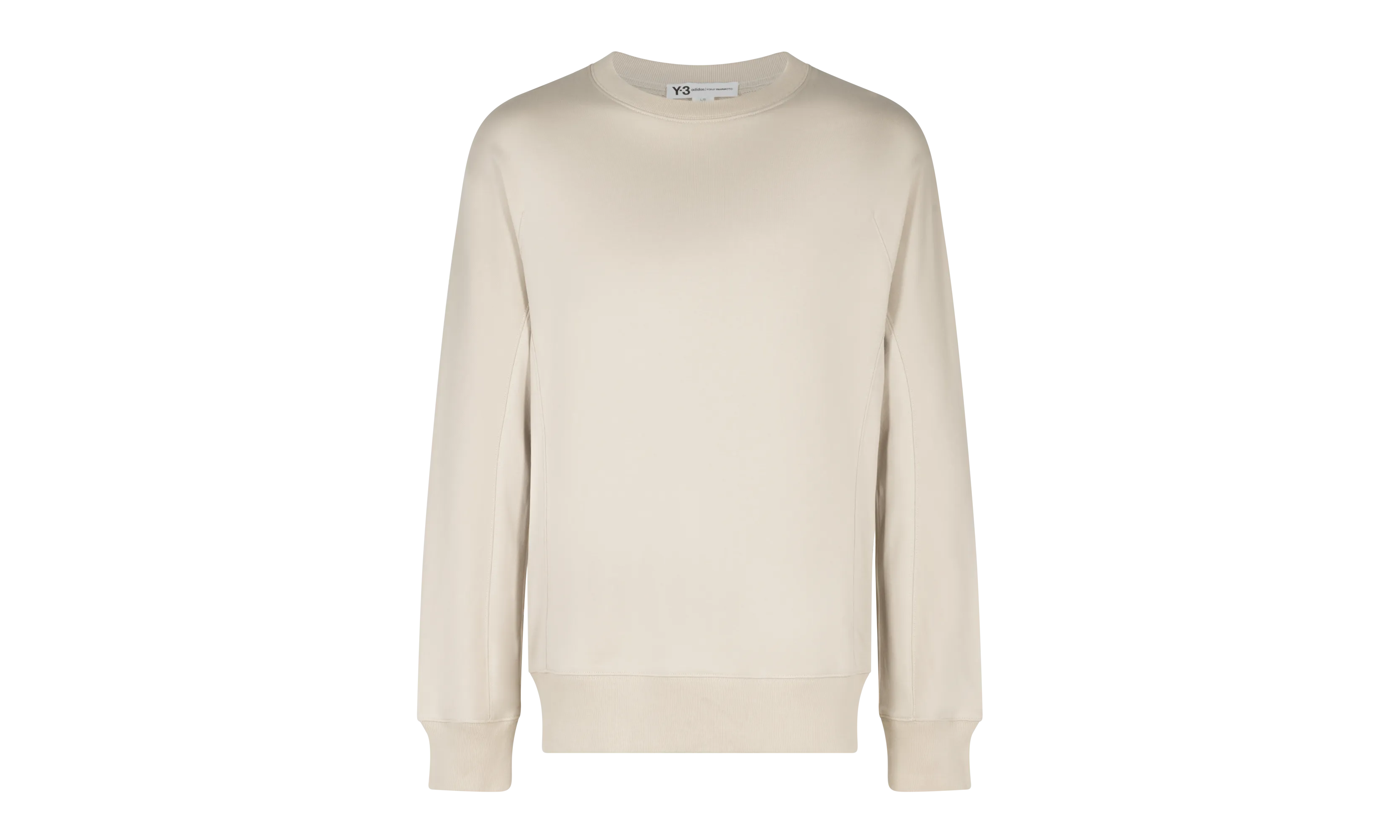Y-3 Logo Print Sweatshirt "Cream" Adidas Men's varieties
