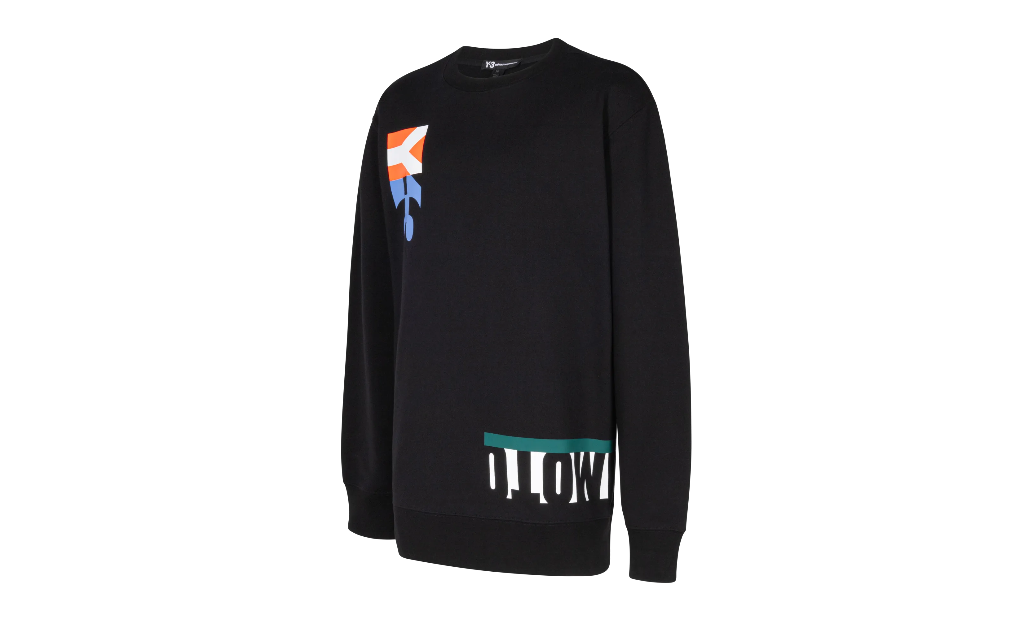 Y-3 M-Cut Graphic Crewneck "Black" adidas mens active shoes