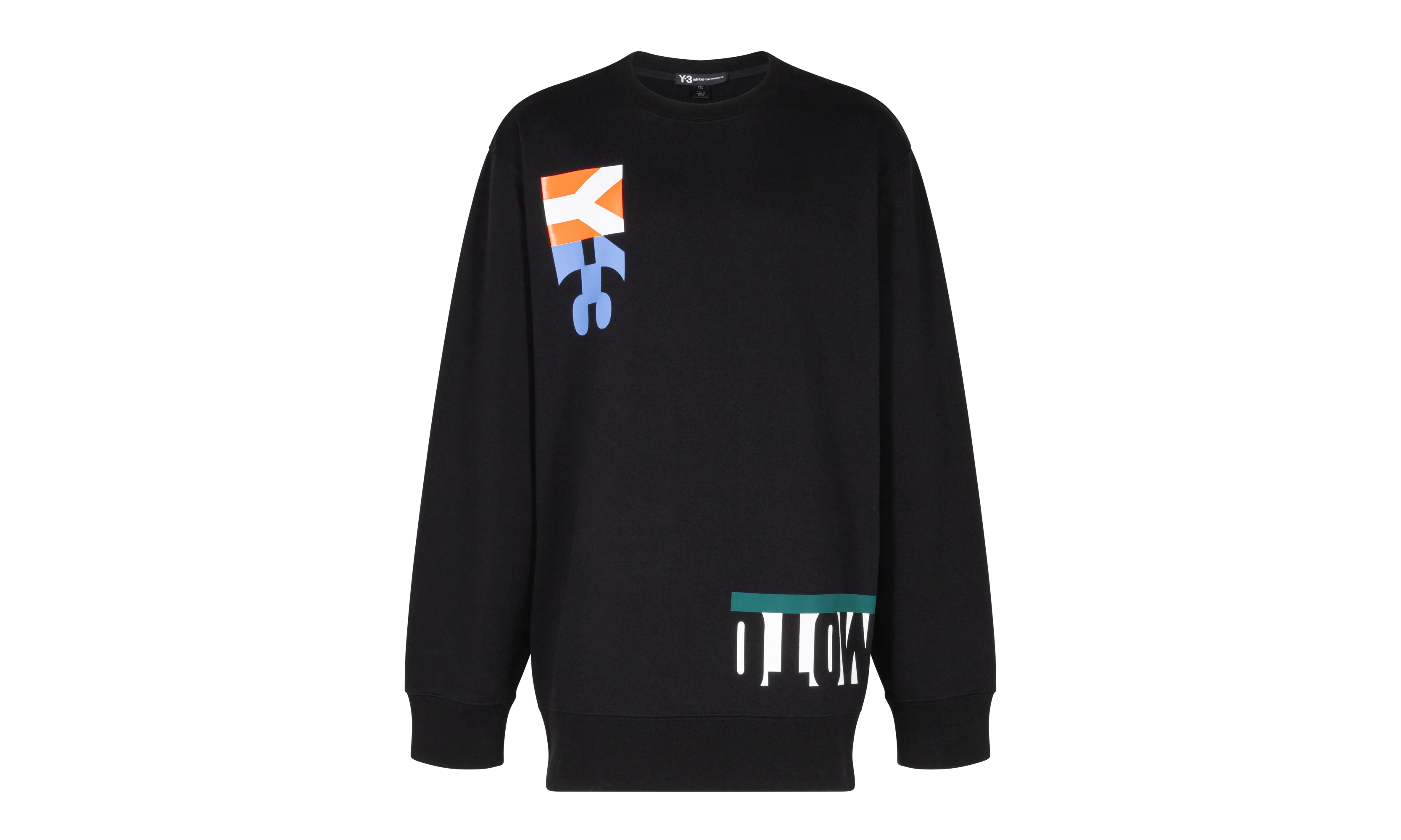 Y-3 M-Cut Graphic Crewneck "Black" Adidas Men's options