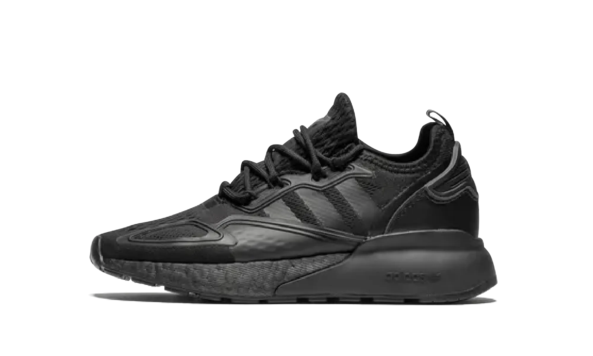 ZX 2K Boost PS "Triple Black" Adidas Grade School shoes