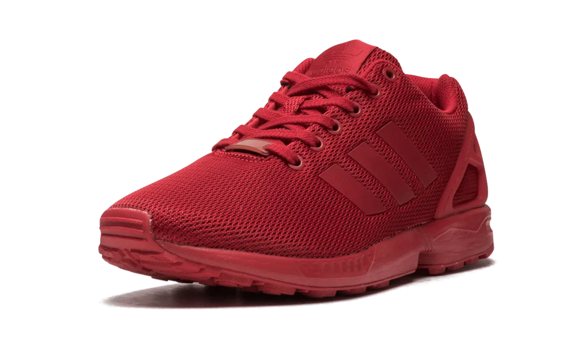 ZX Flux "red" adidas casual mens footwear